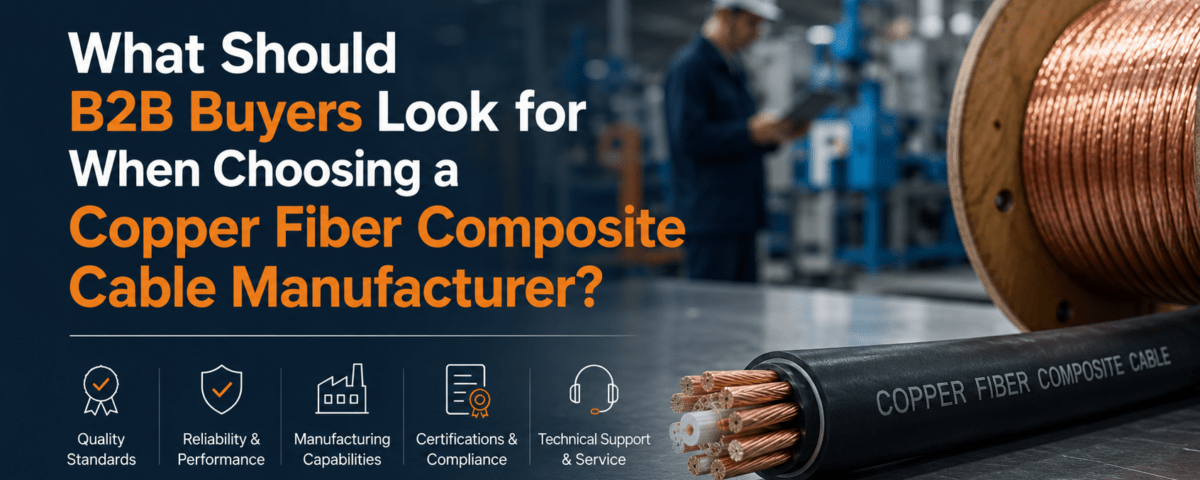 What Should B2B Buyers Look for When Choosing a Copper Fiber Composite Cable Manufacturer